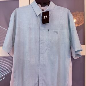 NEW Men's Under Armour Fish Pro Hybrid Printed SS